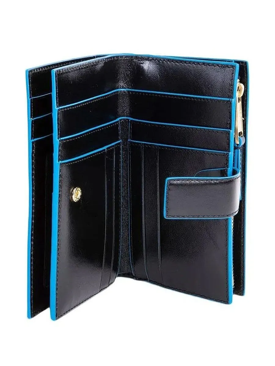Портмоне складное Piquadro Blue square PD1353B2R/N, черный (NEW)photo6