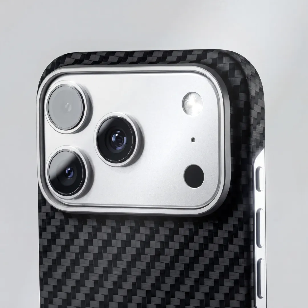 Magssory Aramid Frame Case for iPhone 17 Pro, MagSafe Compatible, синийphoto7
