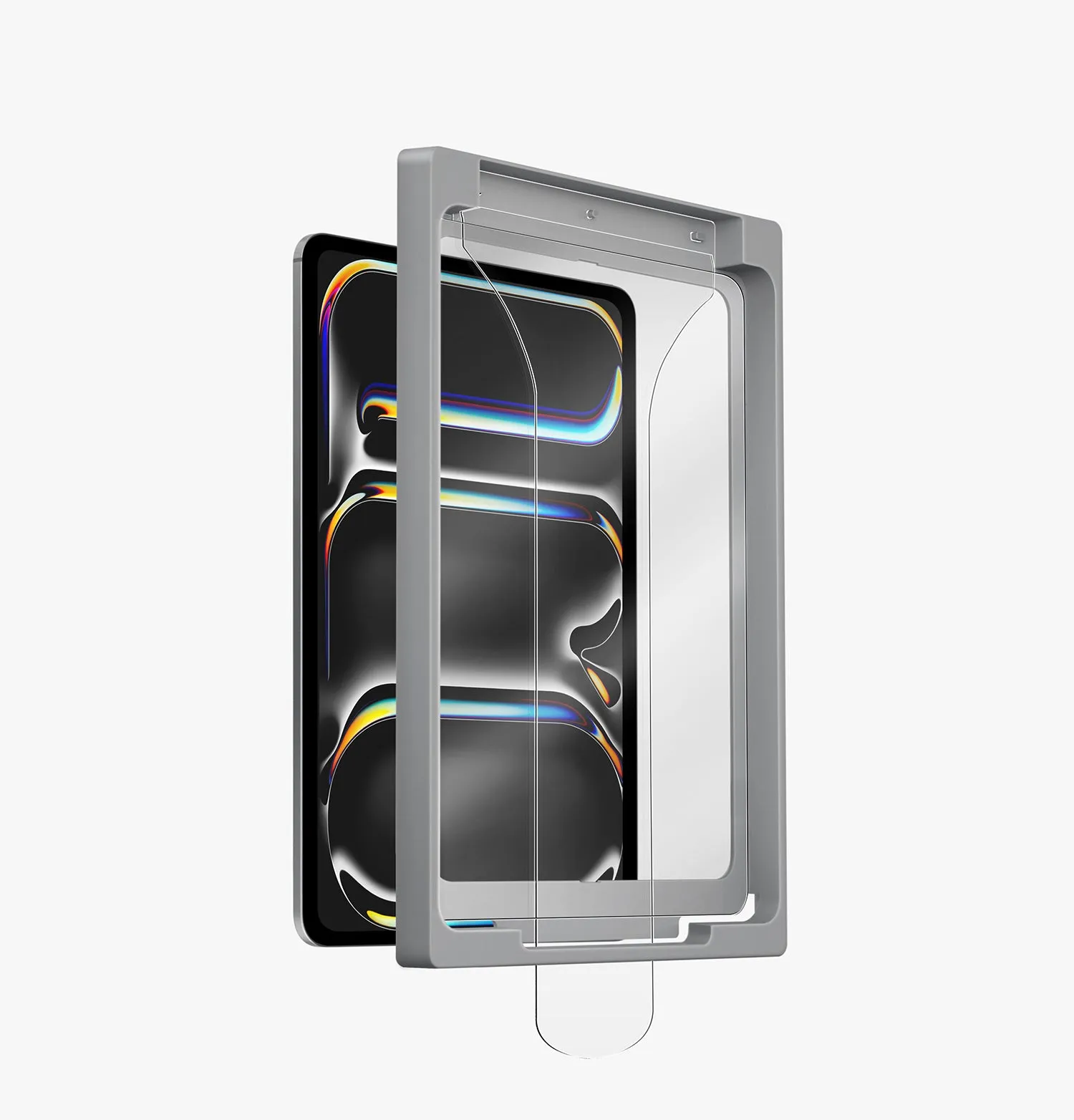 Защитное стекло UNIQ Optix EXOFit™ Clear Glass для iPad Pro 11" M4 (2024)photo0