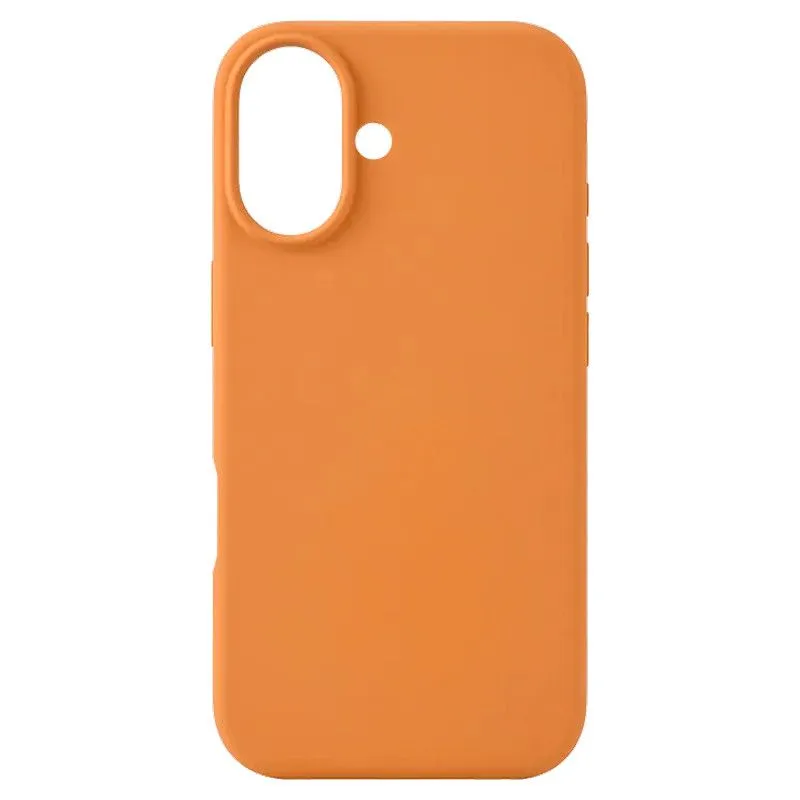 Силиконовый чехол uBear Touch Mag Case для iPhone 17 Оранжевыйphoto2