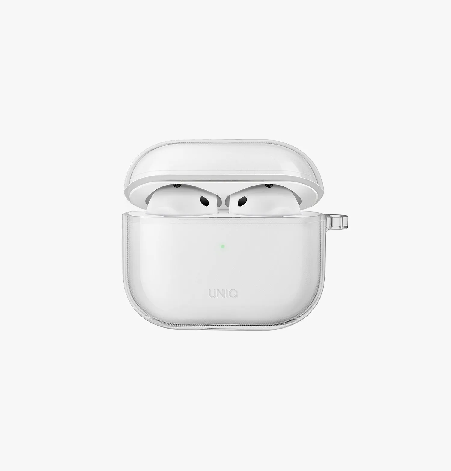 Чехол UNIQ Glase для AirPods 4 / AirPods 5, прозрачный (Crystal Clear)photo0