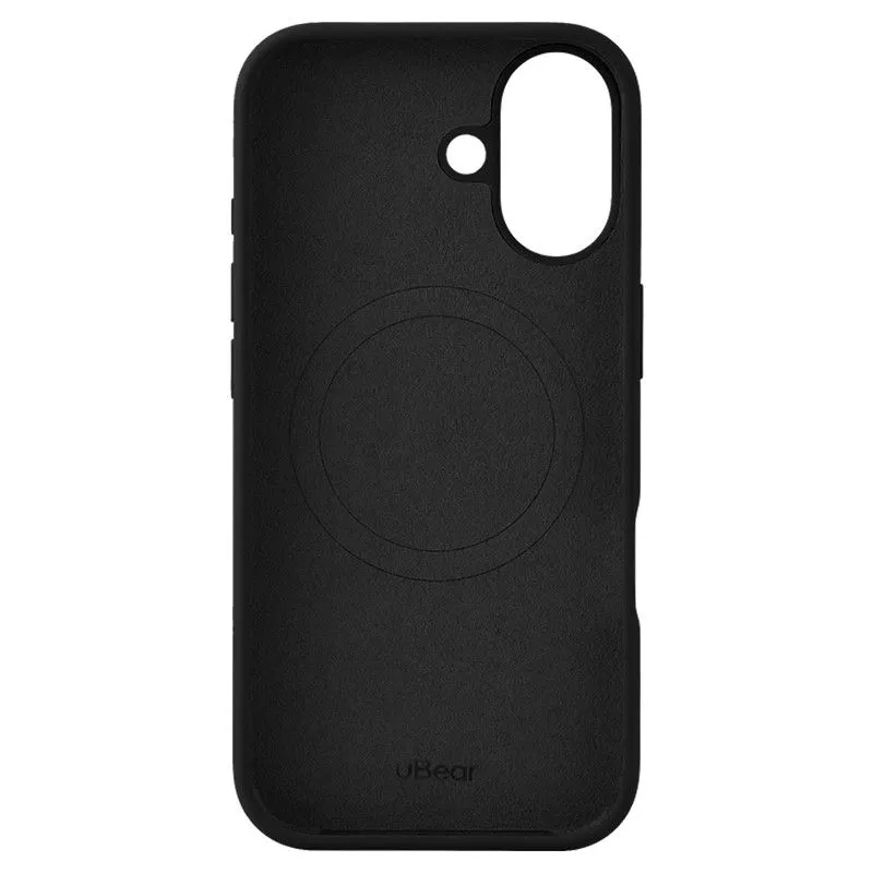 Силиконовый чехол uBear Touch Mag Case для iPhone 17 Черныйphoto3