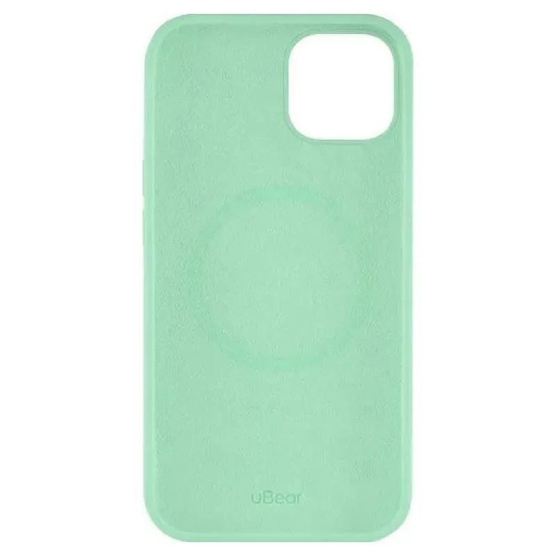 Защитный силиконовый чехол uBear Touch Case для iPhone 13 Светло-Зеленыйphoto3