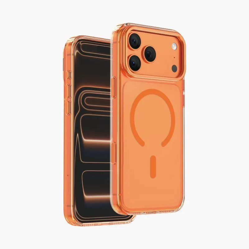 Чехол защитный KEEPHONE MAGICAM для iPhone 17 Pro / iPhone 18 Pro, космический оранжевыйphoto0