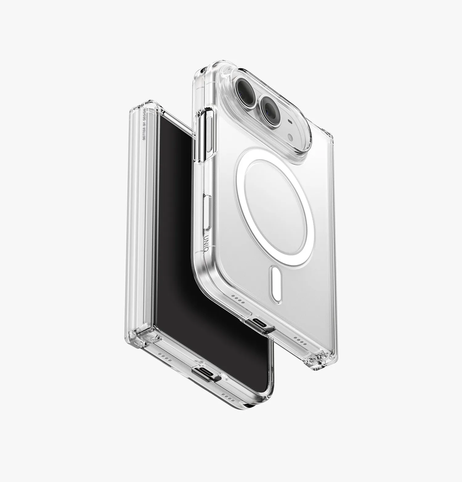 Чехол UNIQ AirSuit для iPhone Duo, синий (glossy blue)photo1