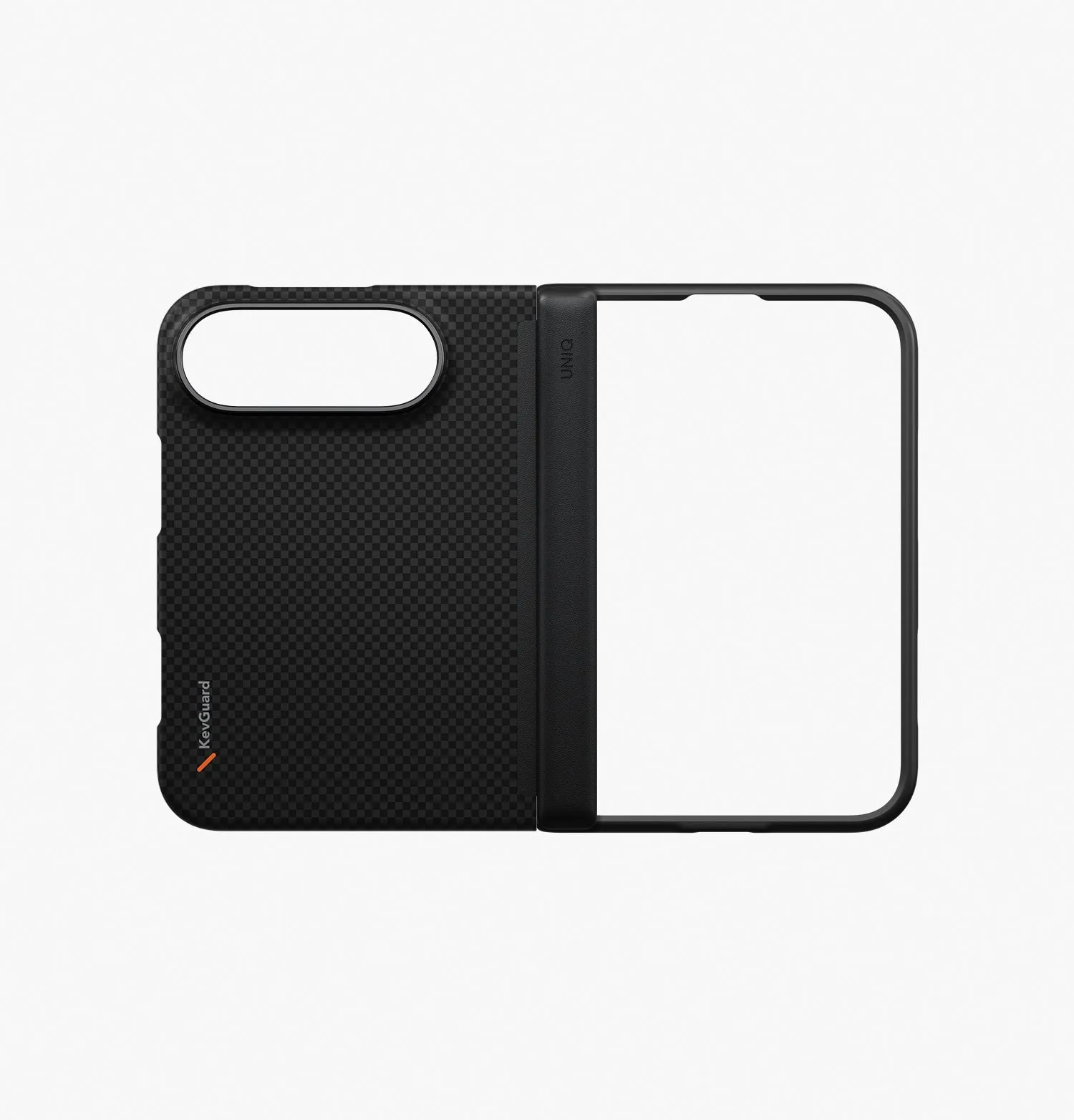Чехол UNIQ Keva Edge для iPhone Duo, черный (black)photo3