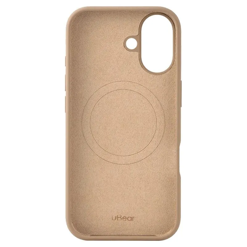 Силиконовый чехол uBear Touch Mag Case для iPhone 17 Латтеphoto3