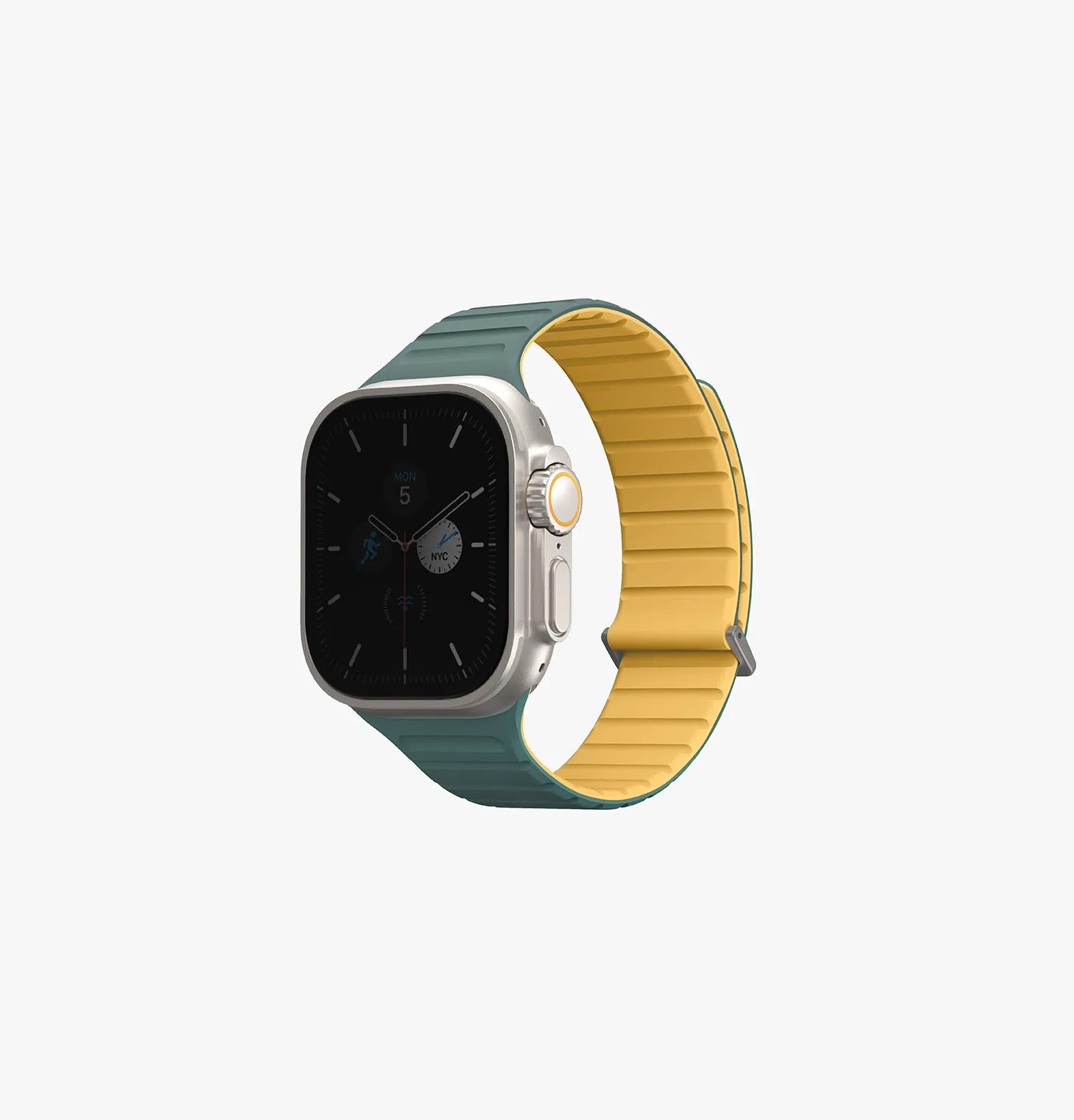 Ремешок UNIQ Revix Evo для Apple Watch 42/41/40 мм, белый / розовый (crepepink ivory)photo4
