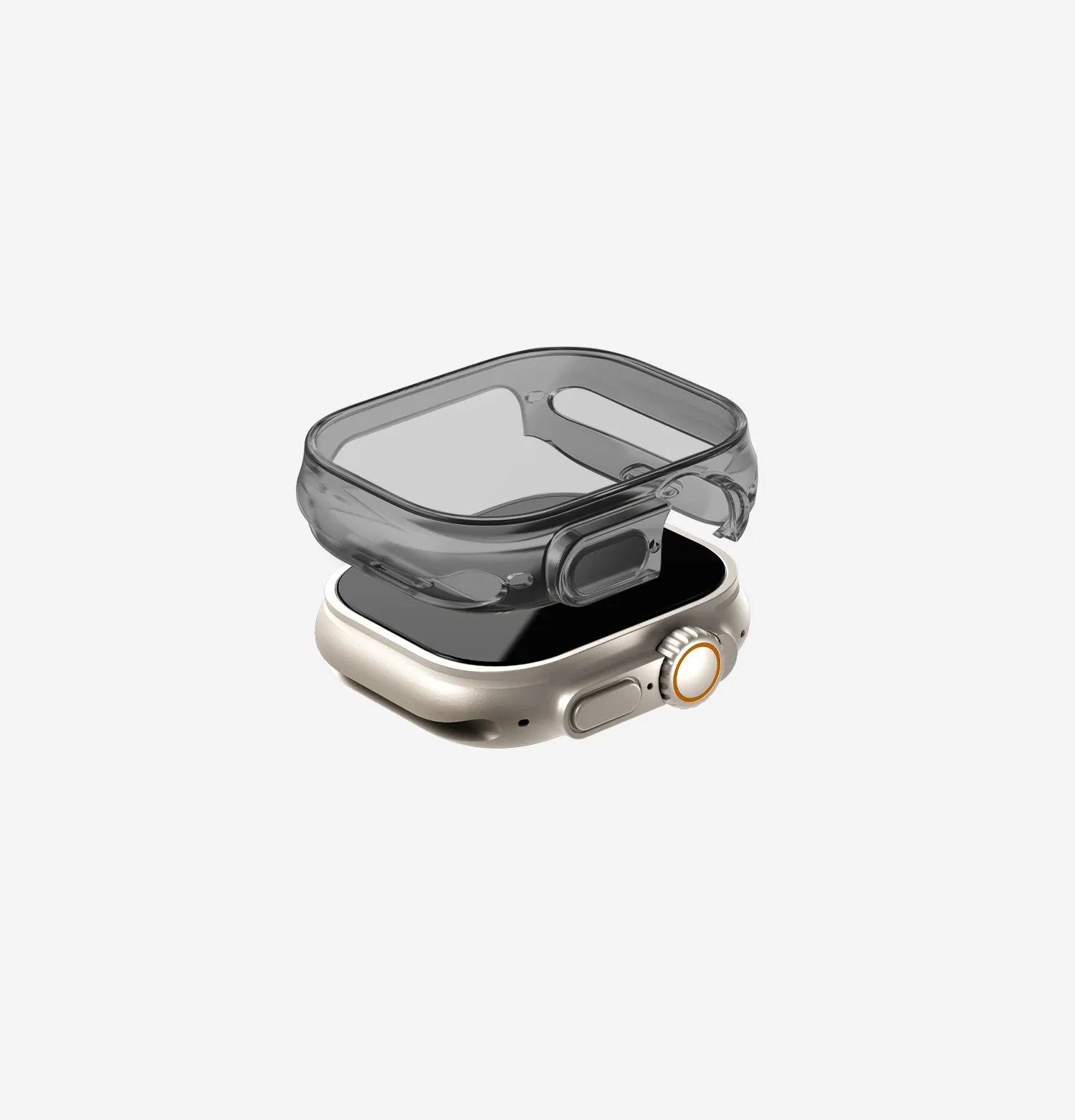 Чехол UNIQ Garde для Apple Watch 49 мм, прозрачный (Crystal Clear)photo1