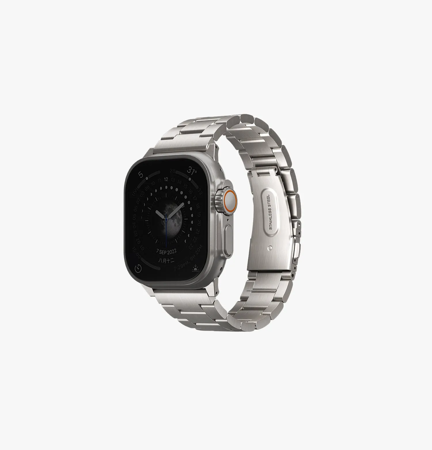Ремешок UNIQ Osta для Apple Watch 49/46/45/44 мм, черный (Black)photo1