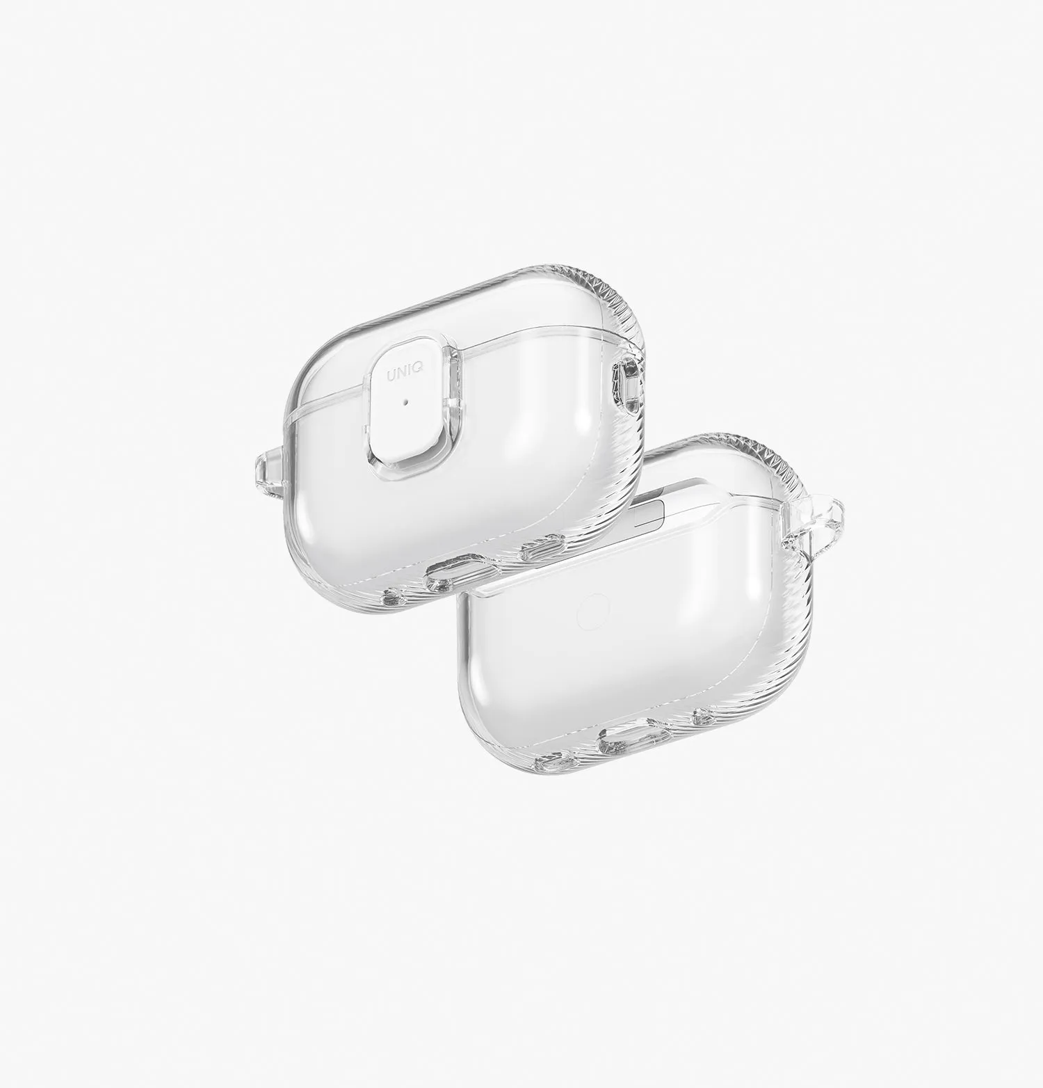 Чехол UNIQ Glase Pro для AirPods Pro (3rd Gen), прозрачный (Crystalclear)photo0