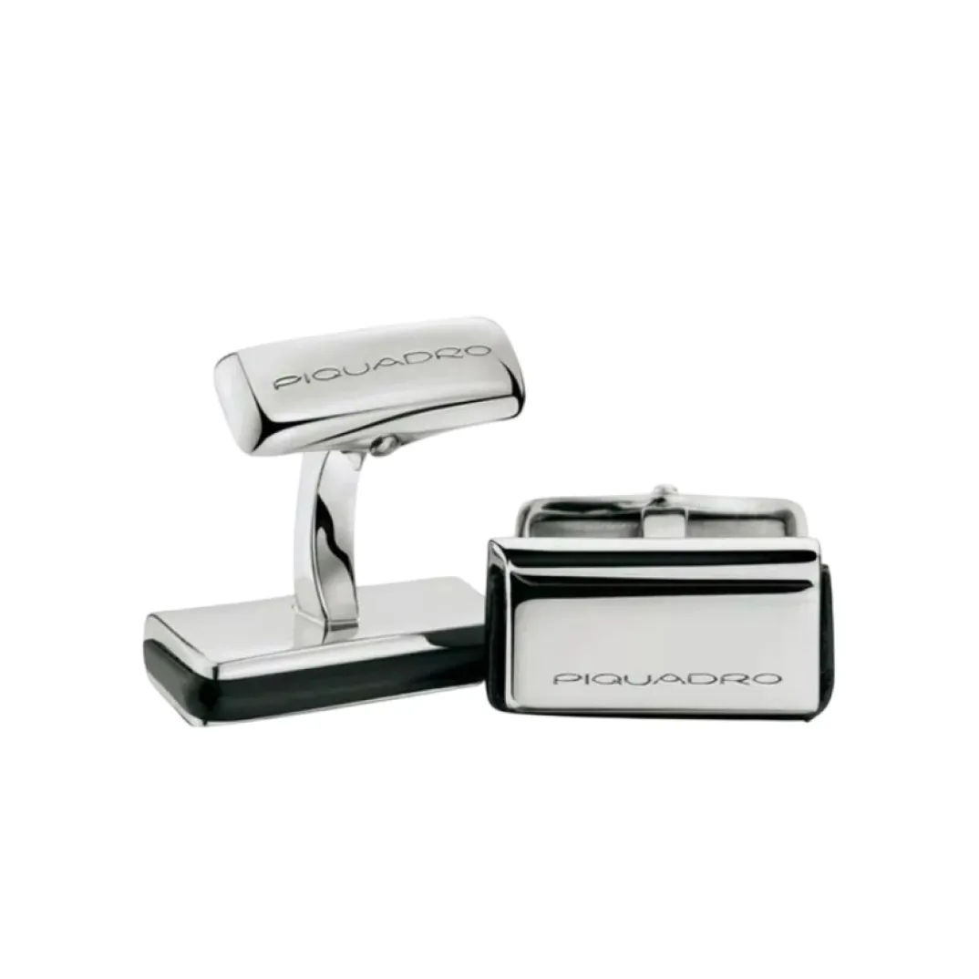 Запонки Piquadro GE2716GM4/N, черныйphoto0