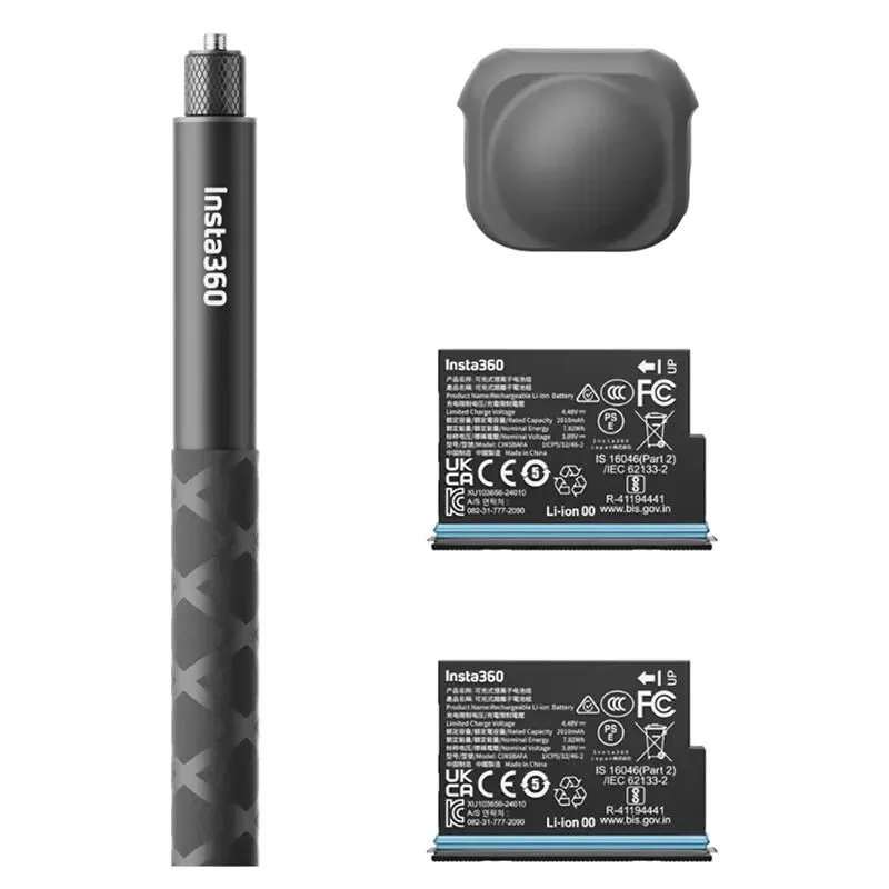 Экшн-камера Insta360 X4 Air Starter Bundle (Стартовый набор) Черныйphoto3