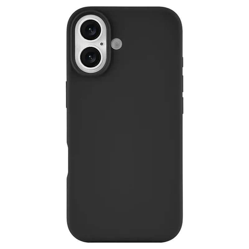 Силиконовый чехол uBear Touch Mag Case для iPhone 17 Черныйphoto0