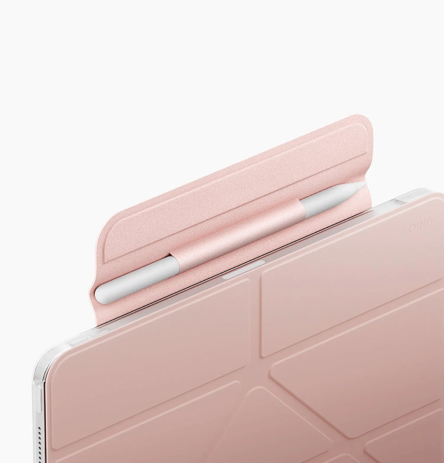 Чехол UNIQ Camden Lite для iPad Air 11" (M2-M4), розовый (Blush Pink)photo5