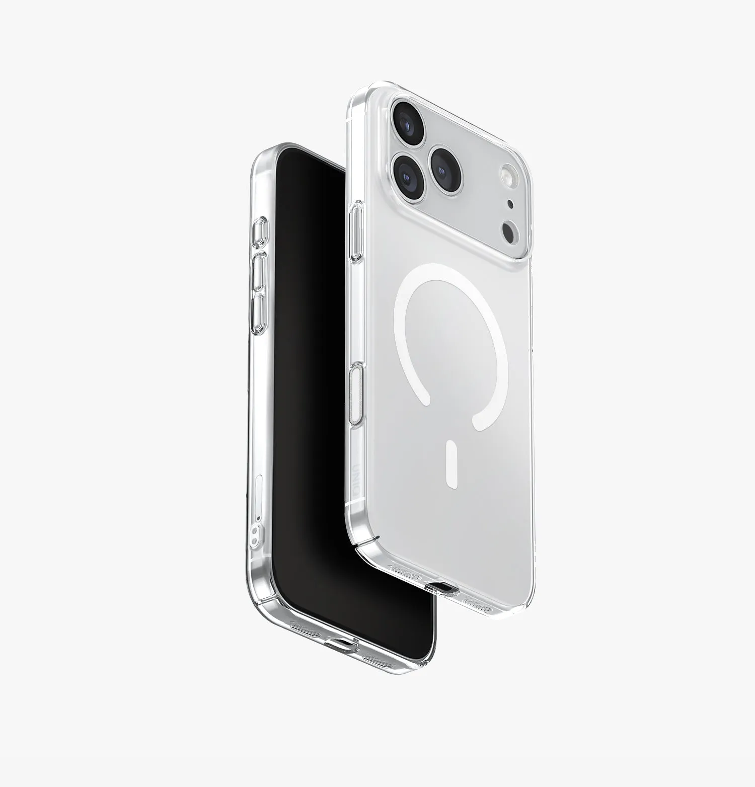 Чехол UNIQ AirSuit для iPhone 17 Pro Max, серый (smoke)photo1