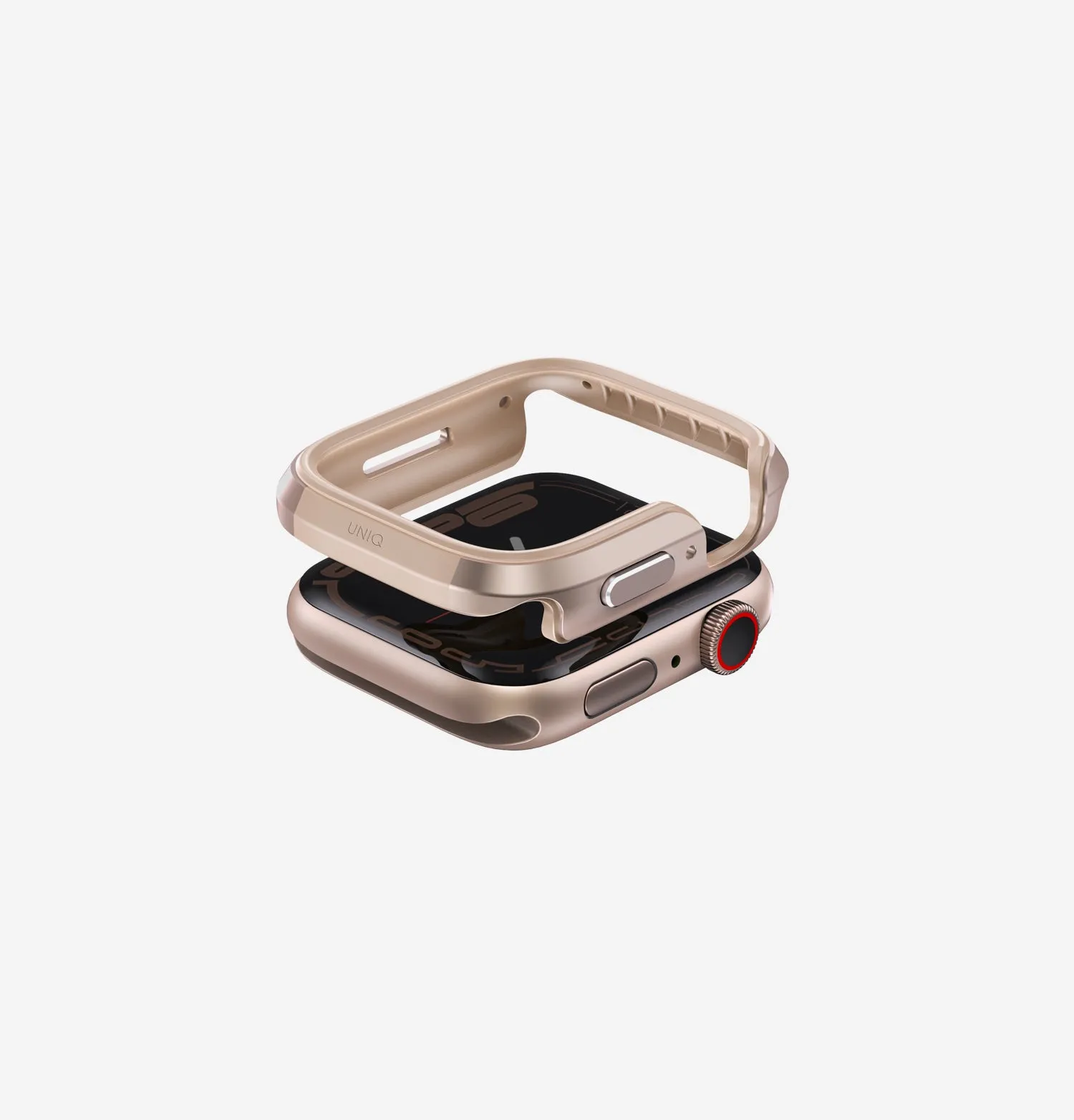 Чехол UNIQ Valencia для Apple Watch 42 мм, черный (Graphite Black)photo1