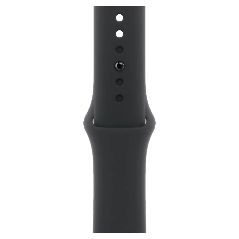 Apple Watch Series 11, 42 мм корпус из алюминия цвета Серый космос, спортивный ремешок цвета Черныйphoto2