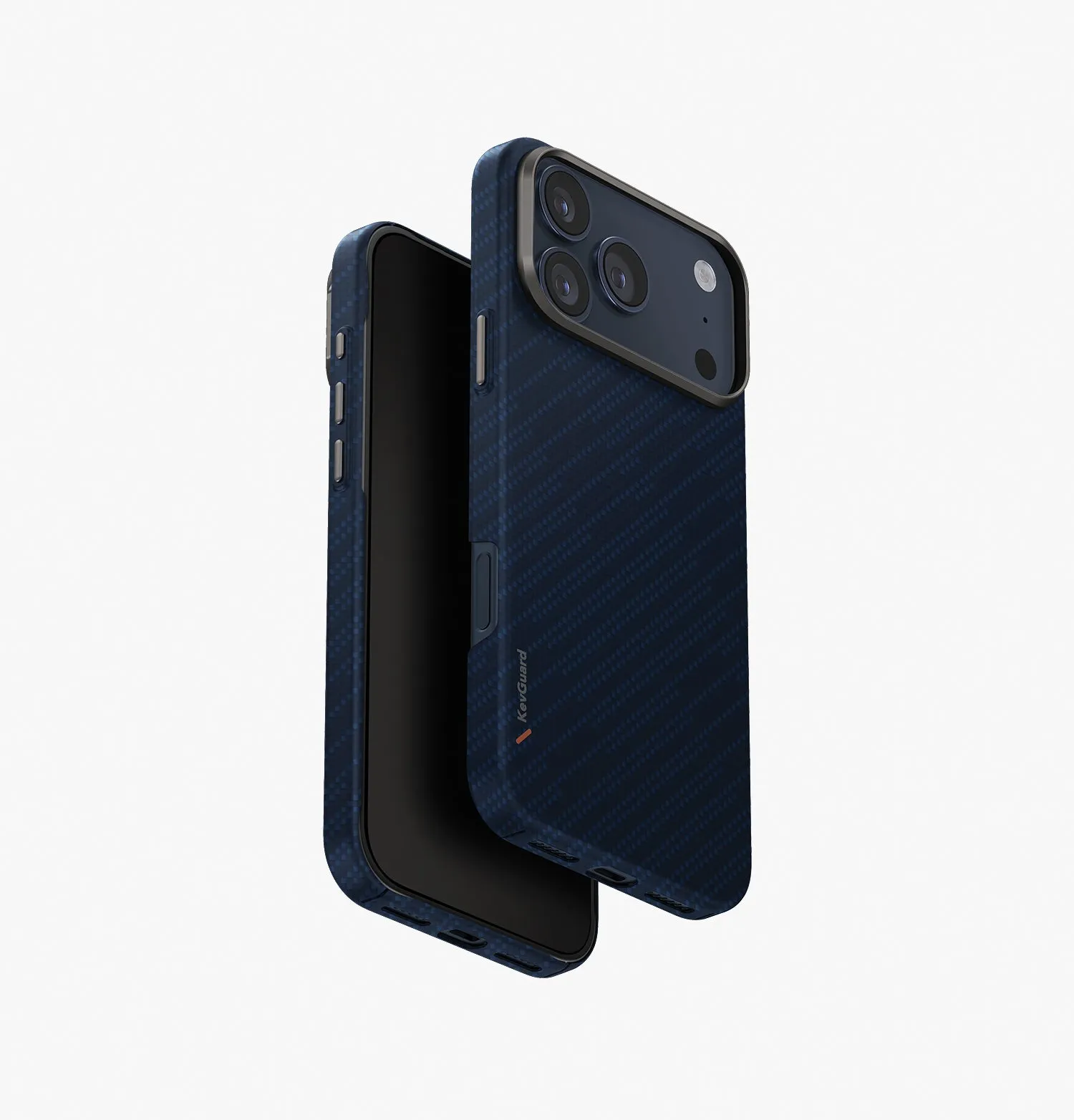 Чехол UNIQ Keva Edge для iPhone 17 Pro Max, синий (Trance Blue)photo0