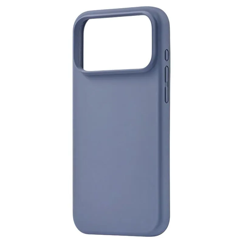 Силиконовый чехол uBear Touch Mag Case для iPhone 18 Pro Max/17 Pro Max Лавандово-серыйphoto3