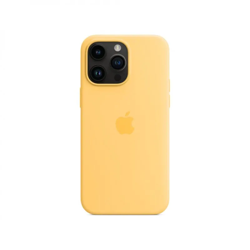 Силиконовый чехол MagSafe для iPhone 14 Pro Max Солнечное сияниеphoto2