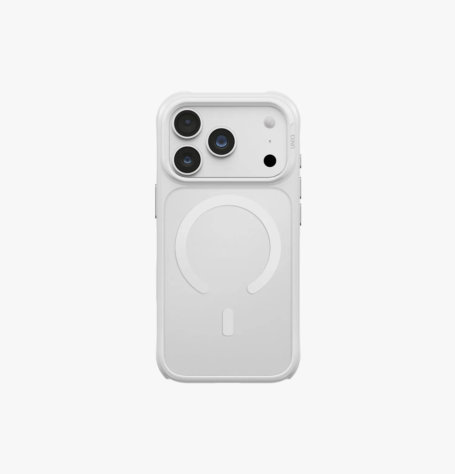 Чехол UNIQ Veren для iPhone 18 Pro, серый (chalk frost)photo1