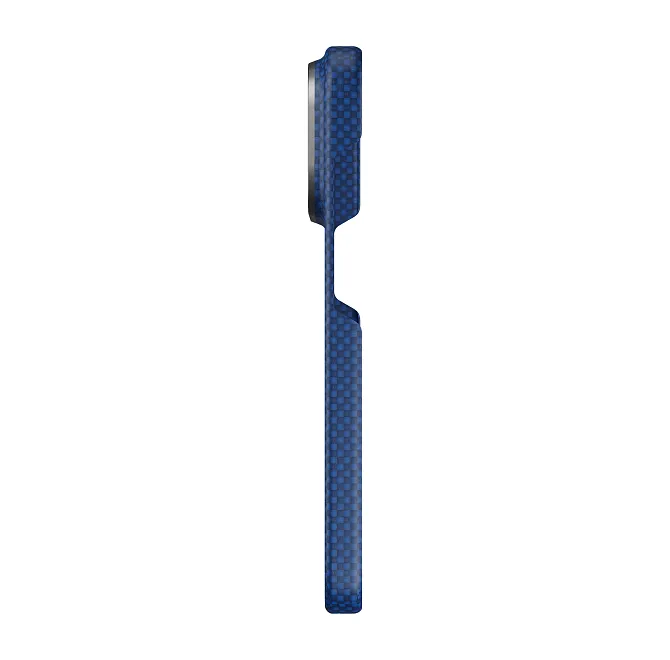 Чехол Magssory Aramid Frame Case для iPhone 18 Pro, пиксельный синийphoto2