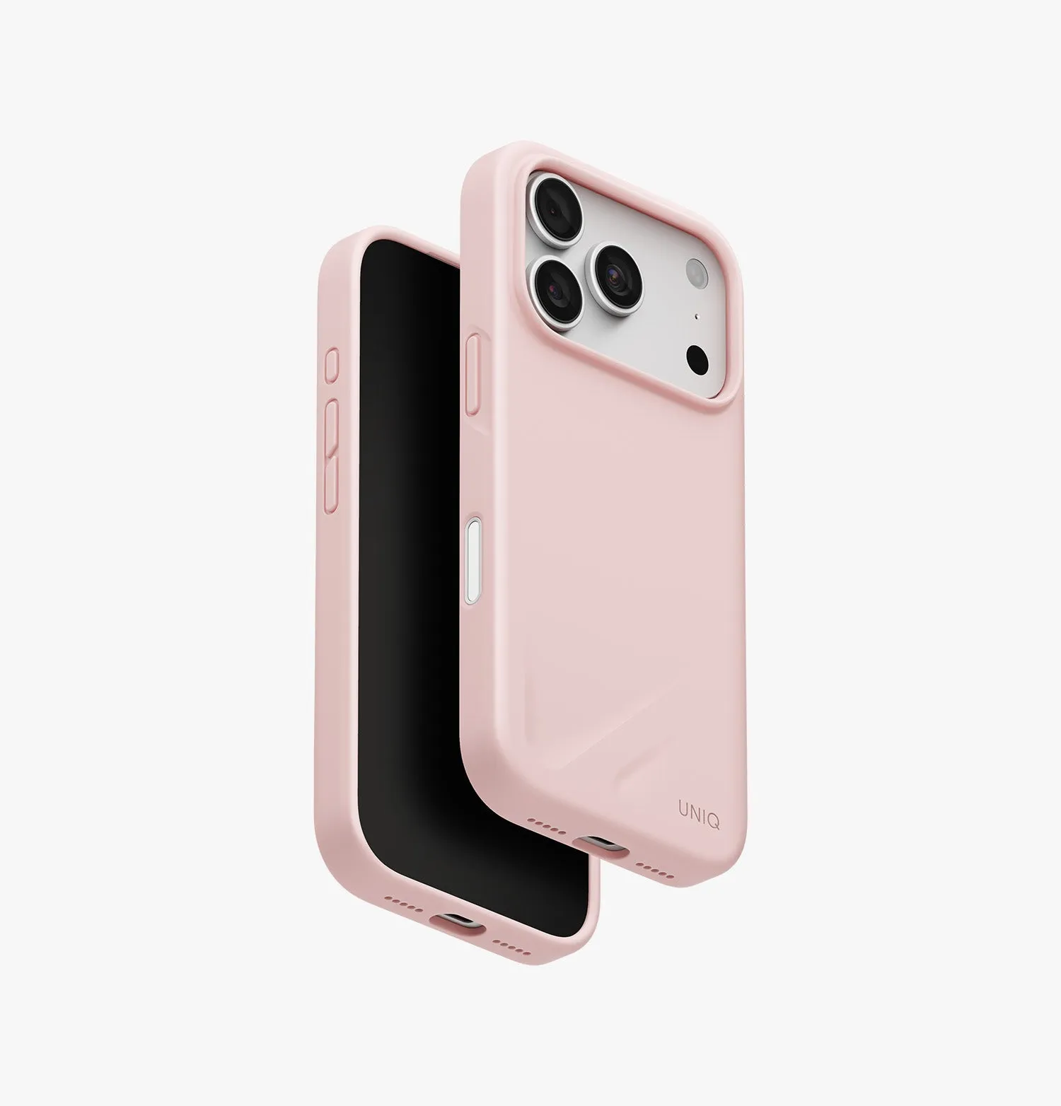 Чехол UNIQ Lino для iPhone 18 Pro, розовый (pale rose)photo0