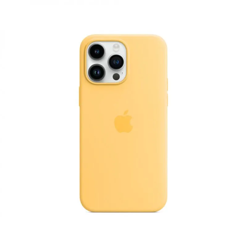 Силиконовый чехол MagSafe для iPhone 14 Pro Max Солнечное сияниеphoto0