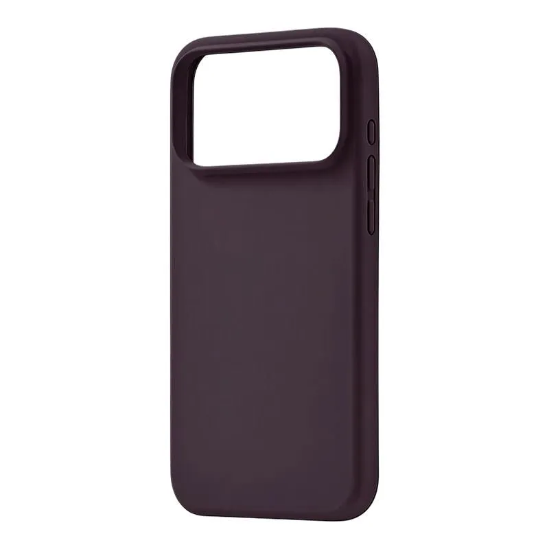 Силиконовый чехол uBear Touch Mag Case для iPhone 18 Pro/17 Pro Бургундиphoto3