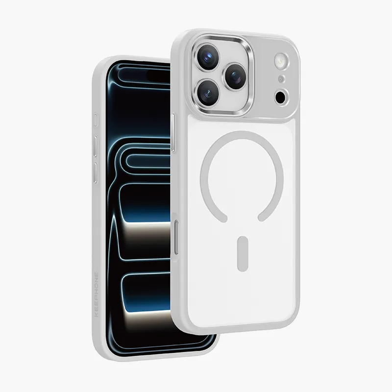 Чехол защитный KEEPHONE ARMOR GRIP для iPhone 17 Pro / iPhone 18 Pro, белыйphoto1