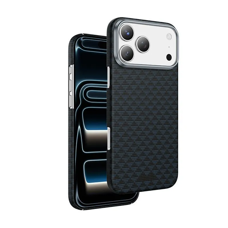 Чехол защитный KEEPHONE KEVLAR PARIS для iPhone 17 Pro / iPhone 18 Pro, космический оранжевыйphoto1