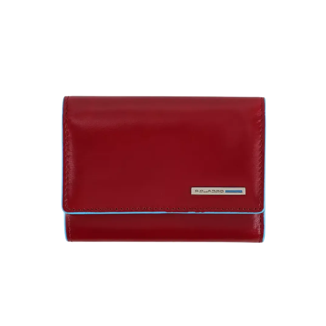 Портмоне складное Piquadro Blue Square PD5216B2R/R, красныйphoto0
