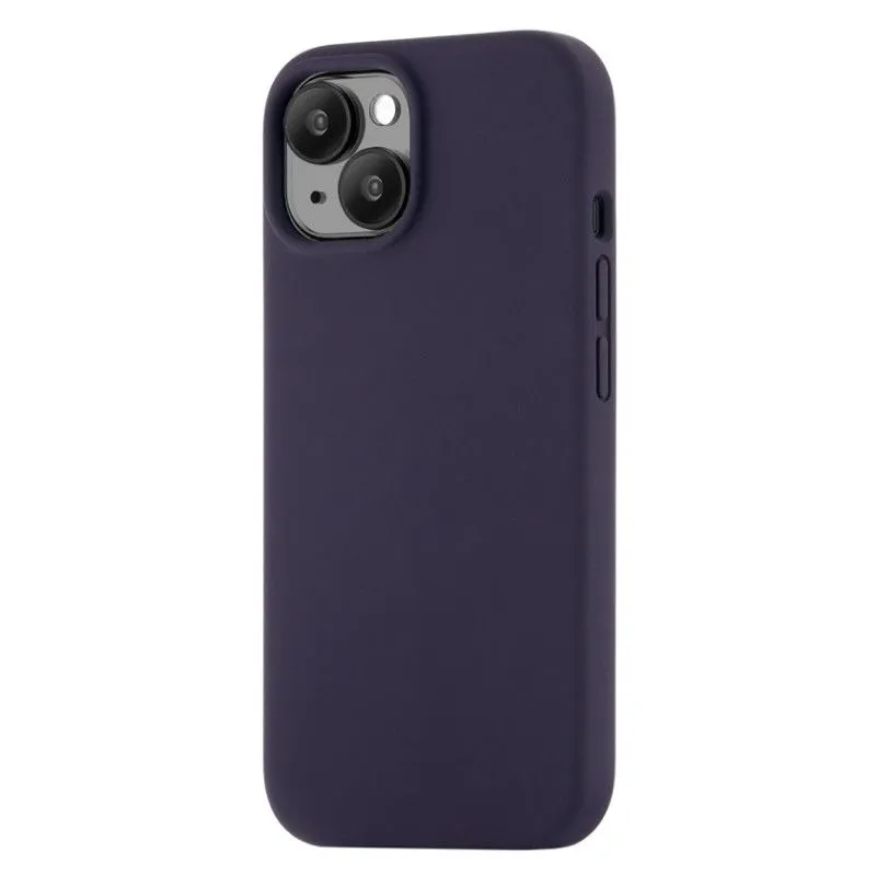 Силиконовый чехол uBear Touch Mag Case для iPhone 15 Plus Темно-Фиолетовыйphoto1