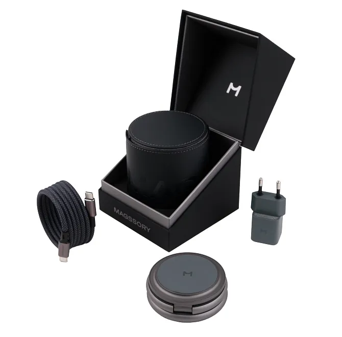 Зарядная станция Magssory Disc Signature Edition 3 в 1 для Samsung Midnightphoto0
