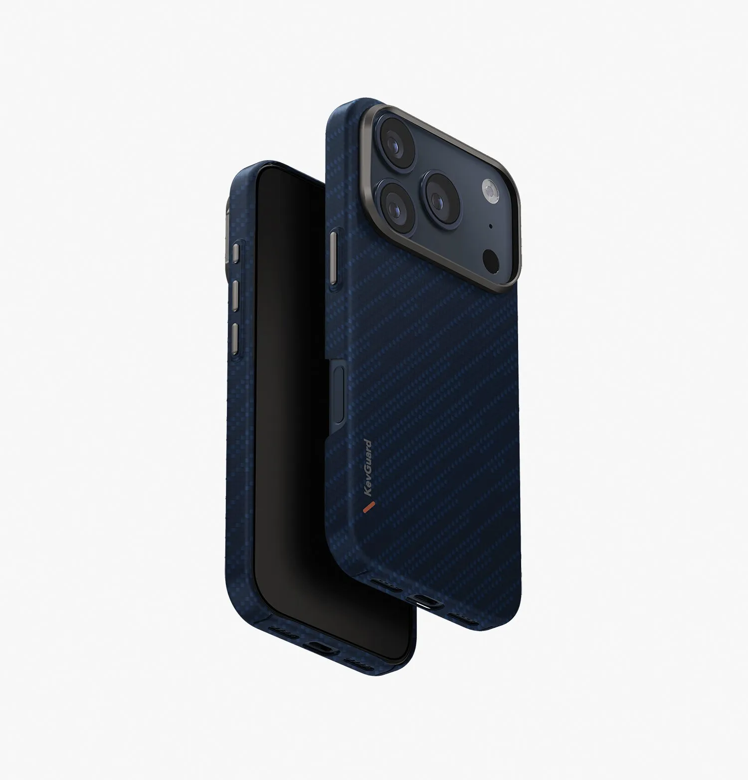 Чехол UNIQ Keva Edge для iPhone 17 Pro, синий (Trance Blue)photo0