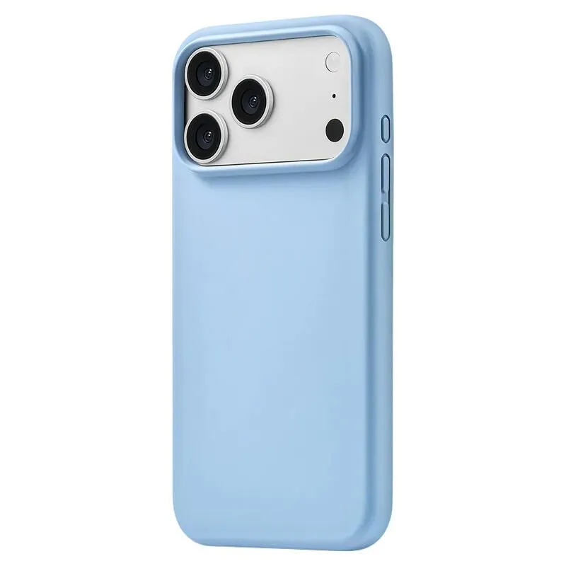 Силиконовый чехол uBear Touch Mag Case для iPhone 18 Pro Max/17 Pro Max Голубойphoto0