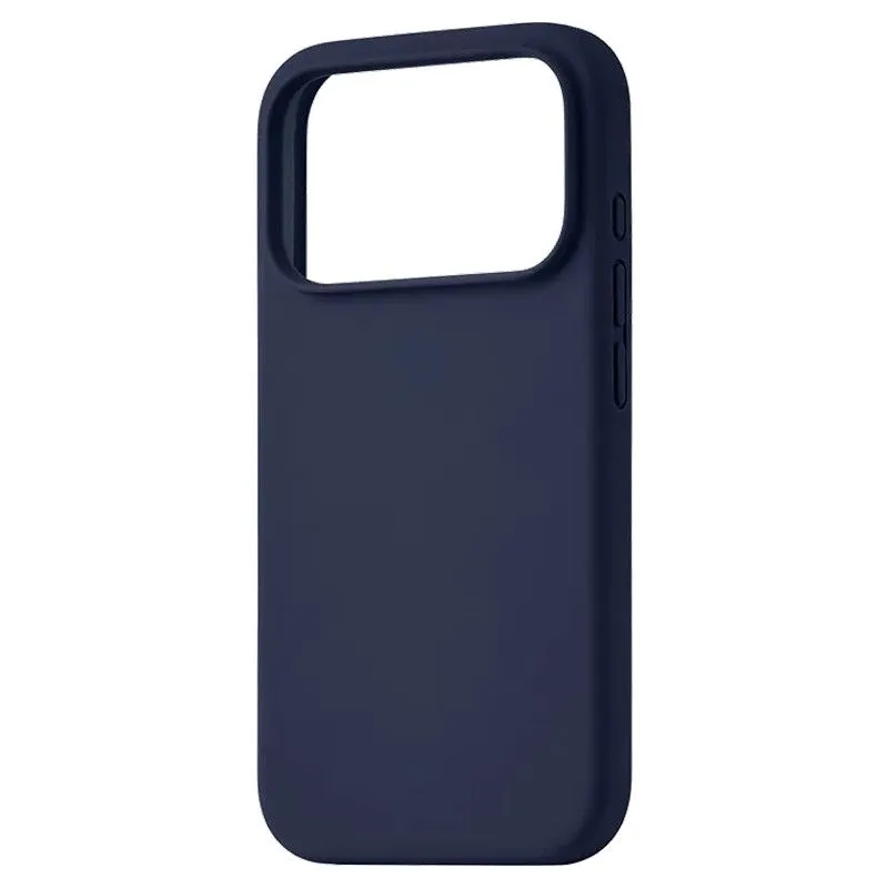 Силиконовый чехол uBear Touch Mag Case для iPhone 18 Pro/17 Pro Темно-синийphoto1