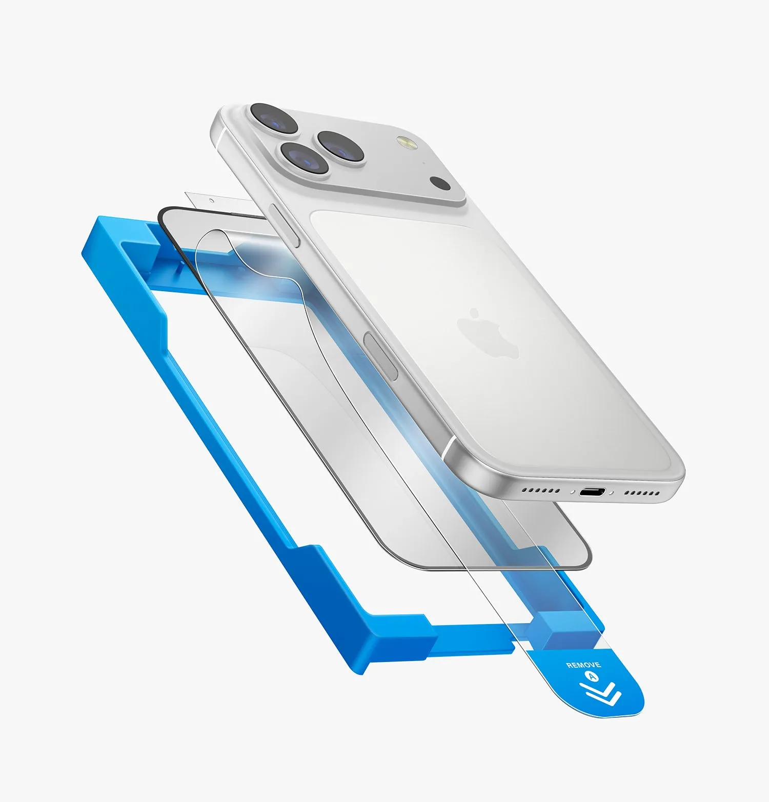 Защитное стекло UNIQ Optix EXOFit™ Vivid Color Precision для iPhone 17photo3