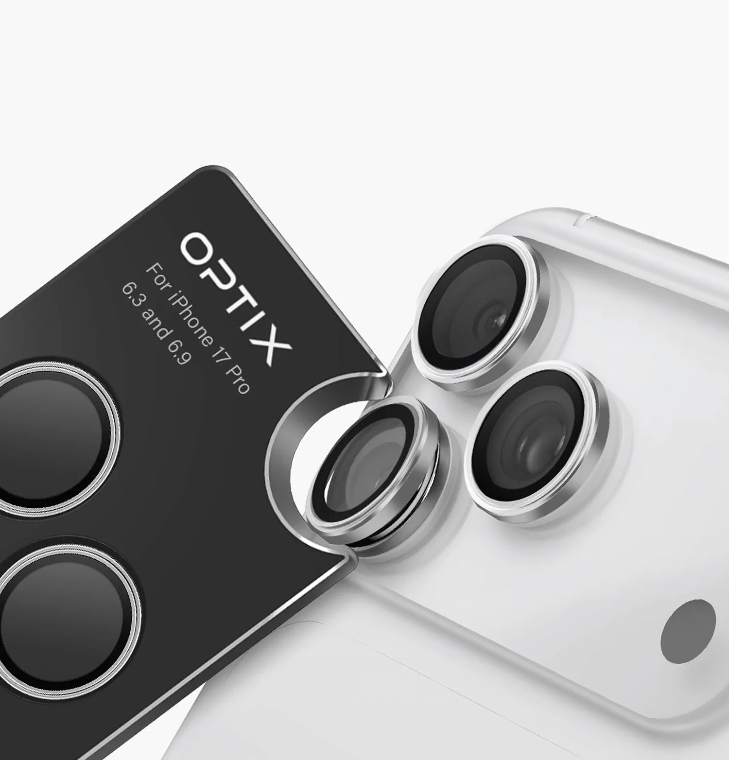 Защита камеры UNIQ Optix Prime Stainless Steel для iPhone 17 Pro & iPhone 17 Pro Max, синий (navy)photo5