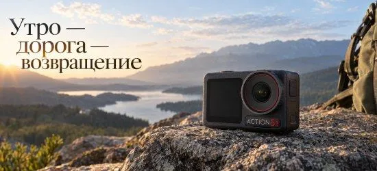 Экшн-камера в поездке: история одного дня вместо случайных кадров