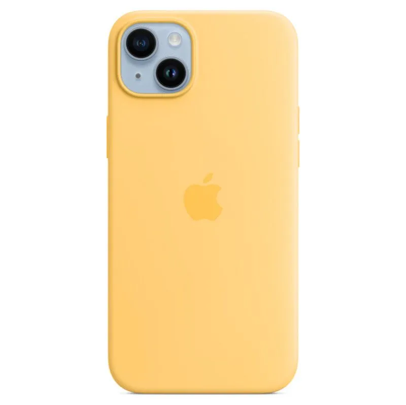 Силиконовый чехол MagSafe для iPhone 14 Plus Солнечное сияниеphoto0