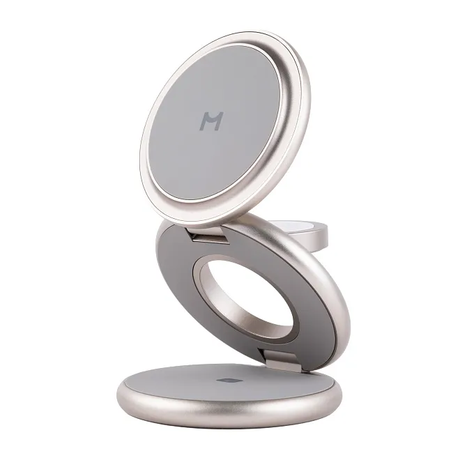 Зарядная станция Magssory Disc Signature Edition 3 в 1 для Samsung Titanphoto2