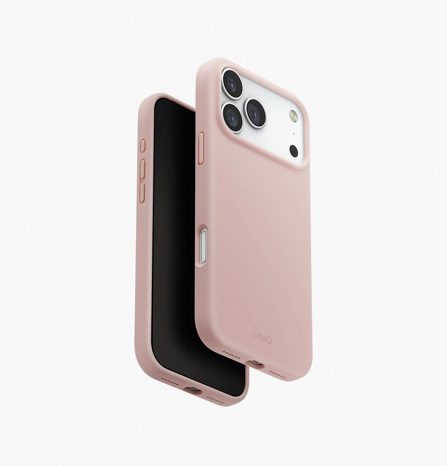Чехол UNIQ Lino для iPhone 17 Pro Max, черный (Charcoal Grey)photo2