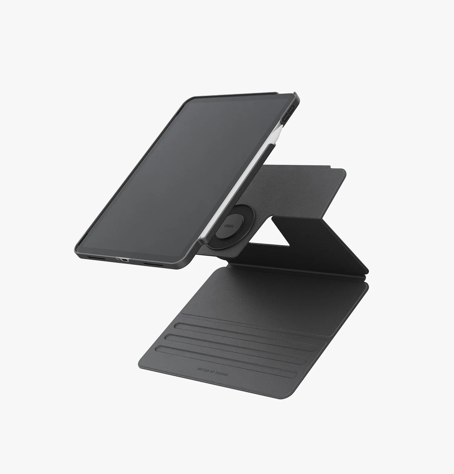 Чехол UNIQ Rovus для iPad (A16/10th Gen), серый (flint grey)photo8