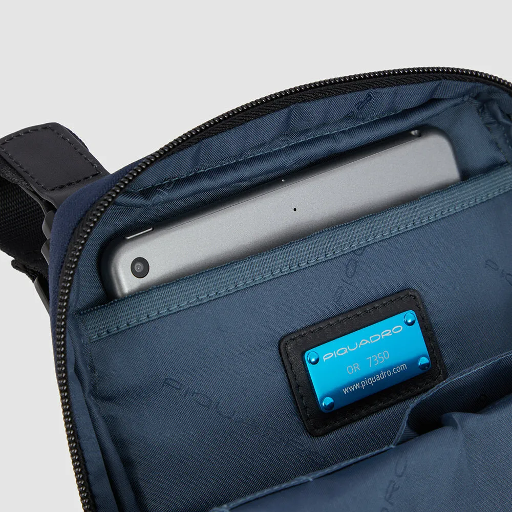 Мужская сумка через плечо для iPad mini с RFID-защитой Piquadro CA3084W129/BLU, синийphoto5