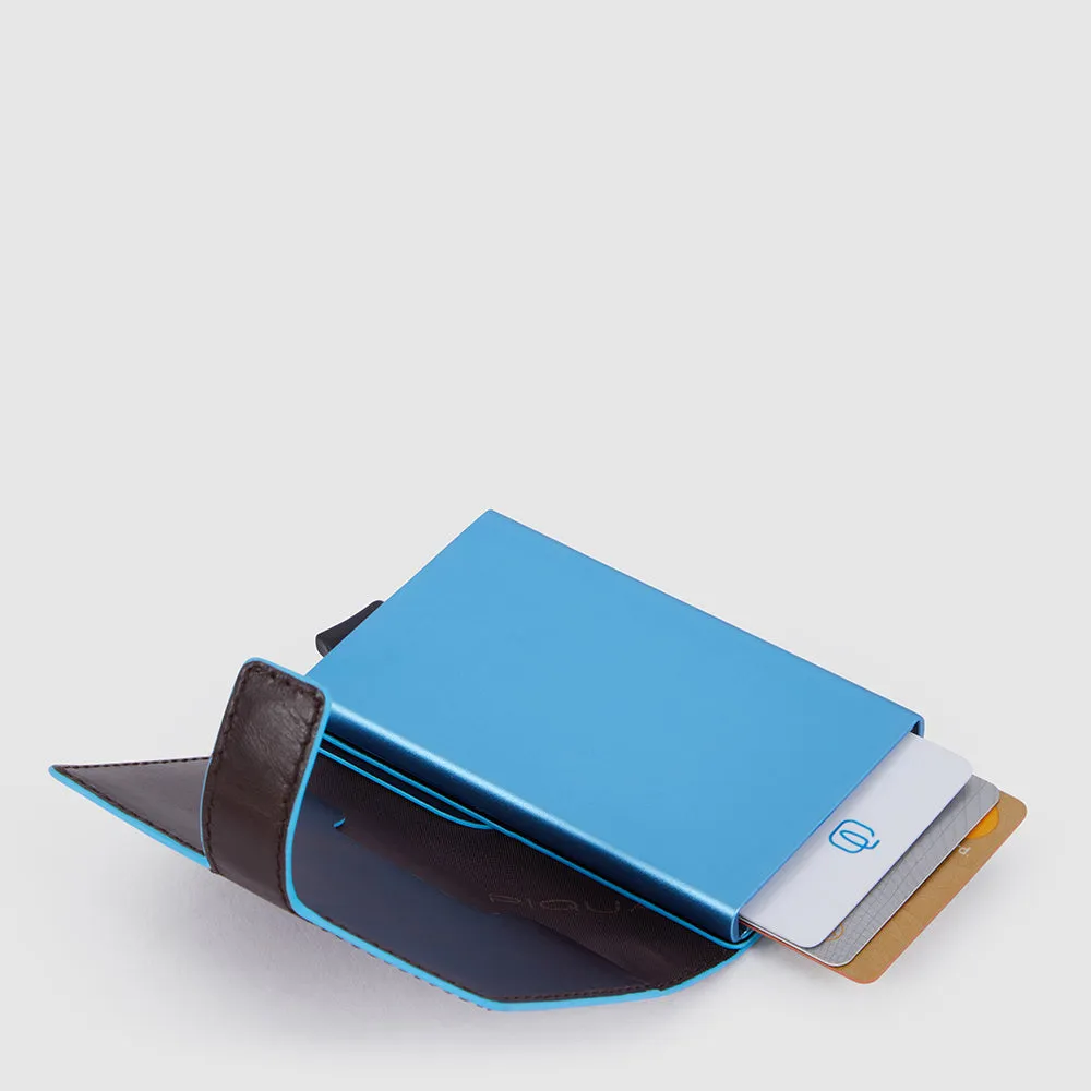 Автоматический кардхолдер с RFID-защитой Piquadro PP5649B2BLR/MO, коричневыйphoto0