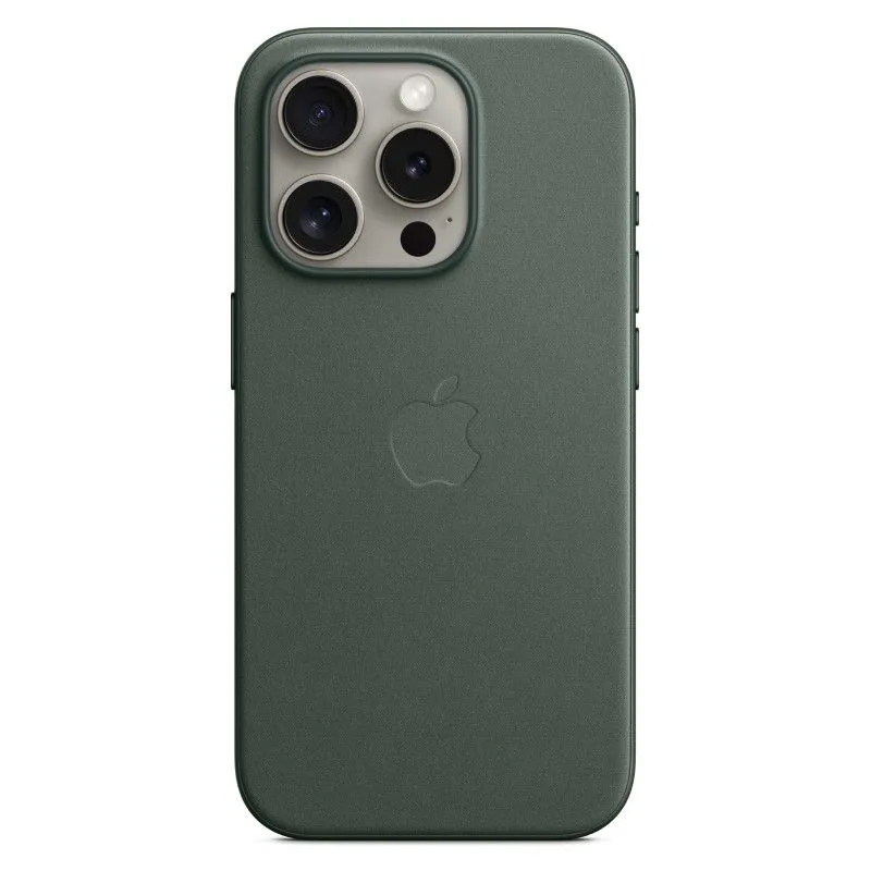 Чехол FineWoven MagSafe для iPhone 15 Pro Зеленыйphoto0
