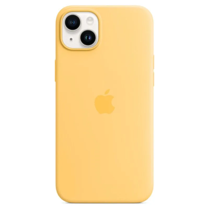 Силиконовый чехол MagSafe для iPhone 14 Plus Солнечное сияниеphoto3