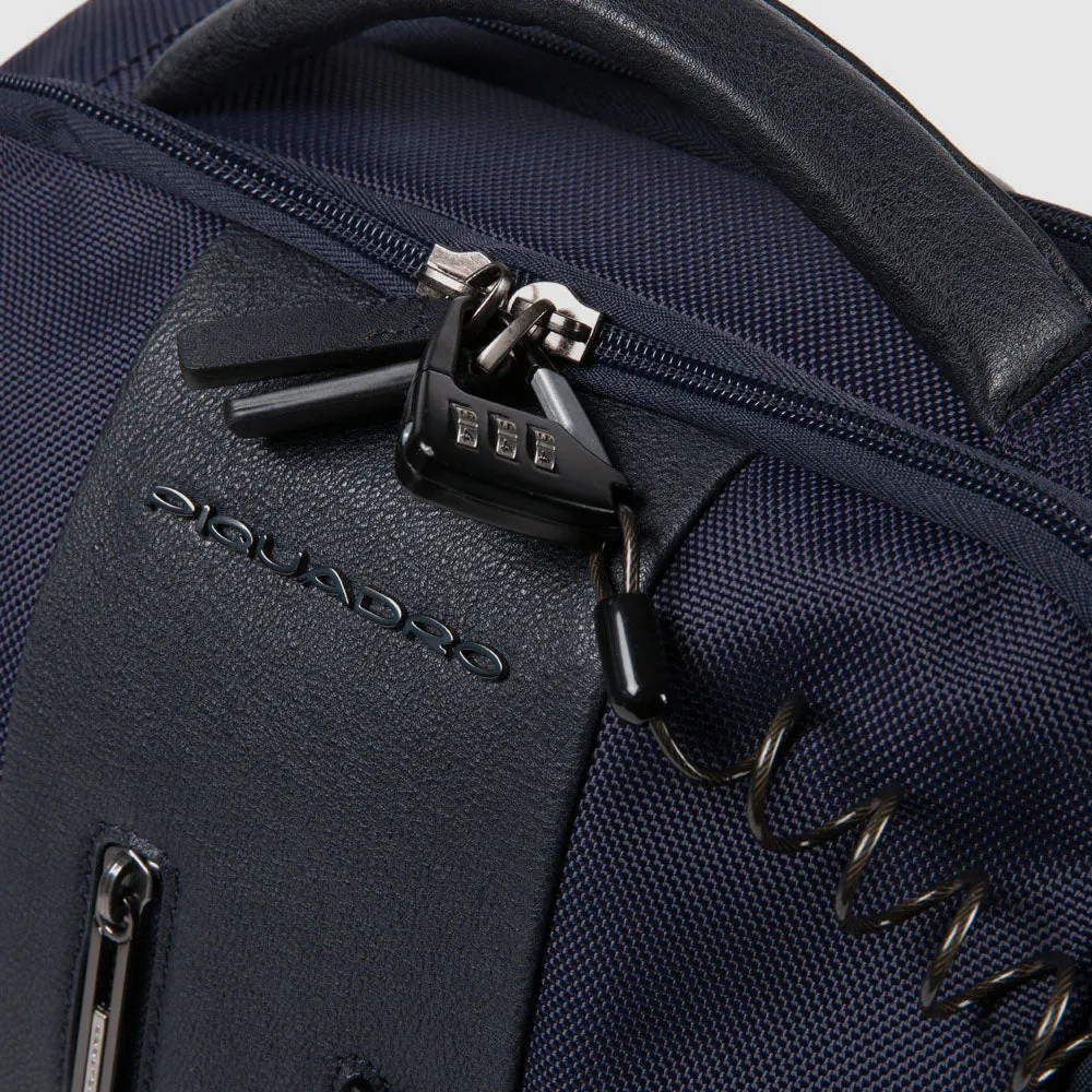 Рюкзак для ноутбука 15,6" с антикражным тросом Piquadro CA4818BR2/BLU, синийphoto7